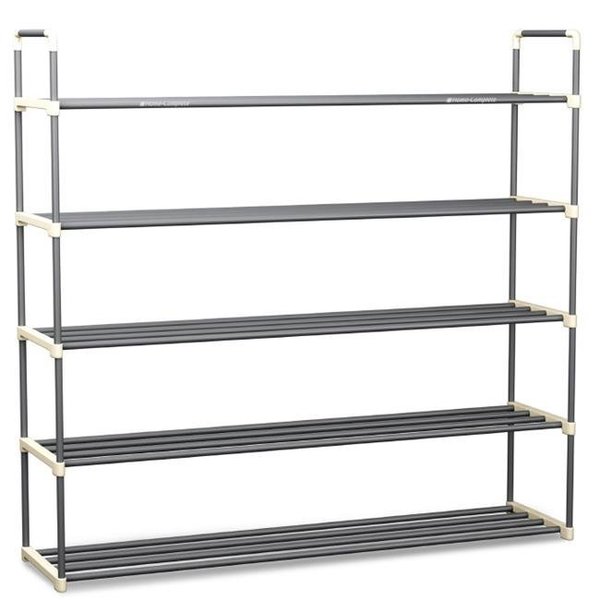 Home-Complete Home-Complete HC-2104 Shoe Rack with 5 Shelves-Five Tiers for 30 Pairs HC-2104